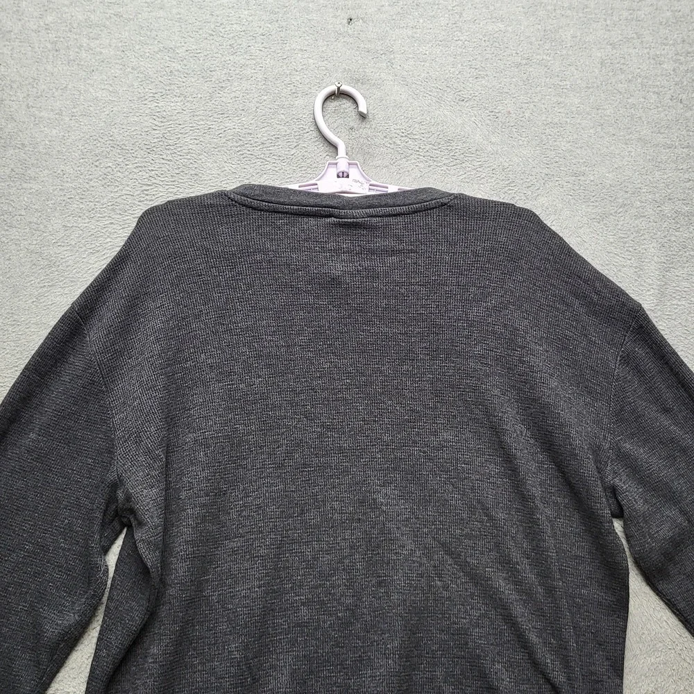 Indiana Pacers Men Shirt XL Gray Thermal NBA Basketball‎ UNK NET-DRI